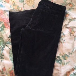 Banana Republic velvet corduroy wide-leg pant
